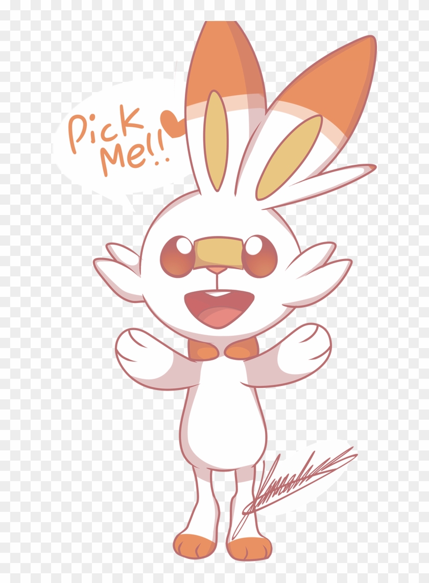 Scorbunny Fanart By Princesshannahz Dd0 - Scorbunny Fanart Clipart #4862455