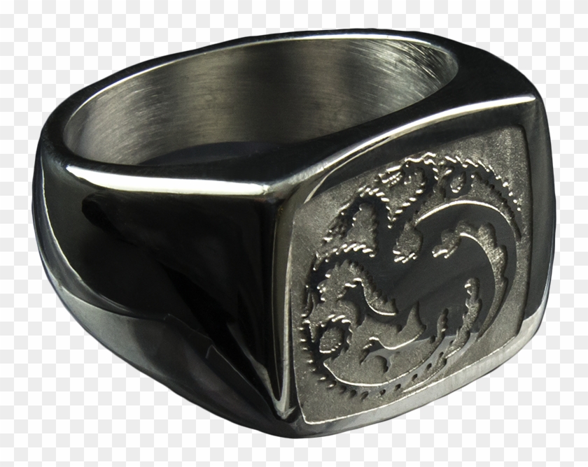 Game Of Thrones - Stainless Steel Targaryen Ring Clipart