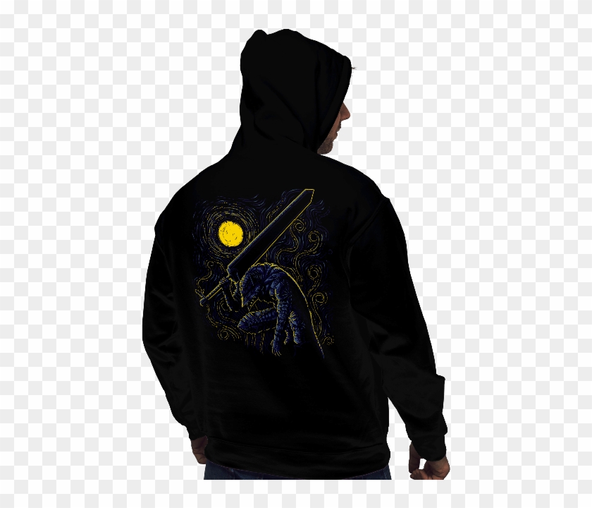 Post-impressionist Swordsman - Sweatshirt Clipart