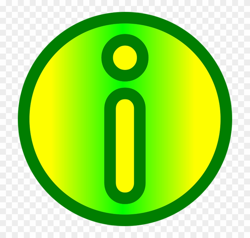 Info Button Information Symbol Sign Web Icon - Information Clipart #4863312