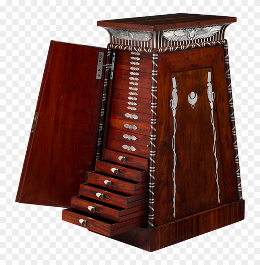 Legs, Base And Shelf Of Yew Wood - Coin Cabinet Clipart