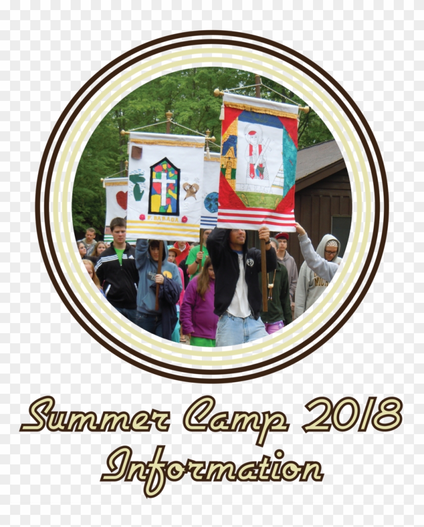 Template Ai Summer Camp Info Button - Decoration Clipart