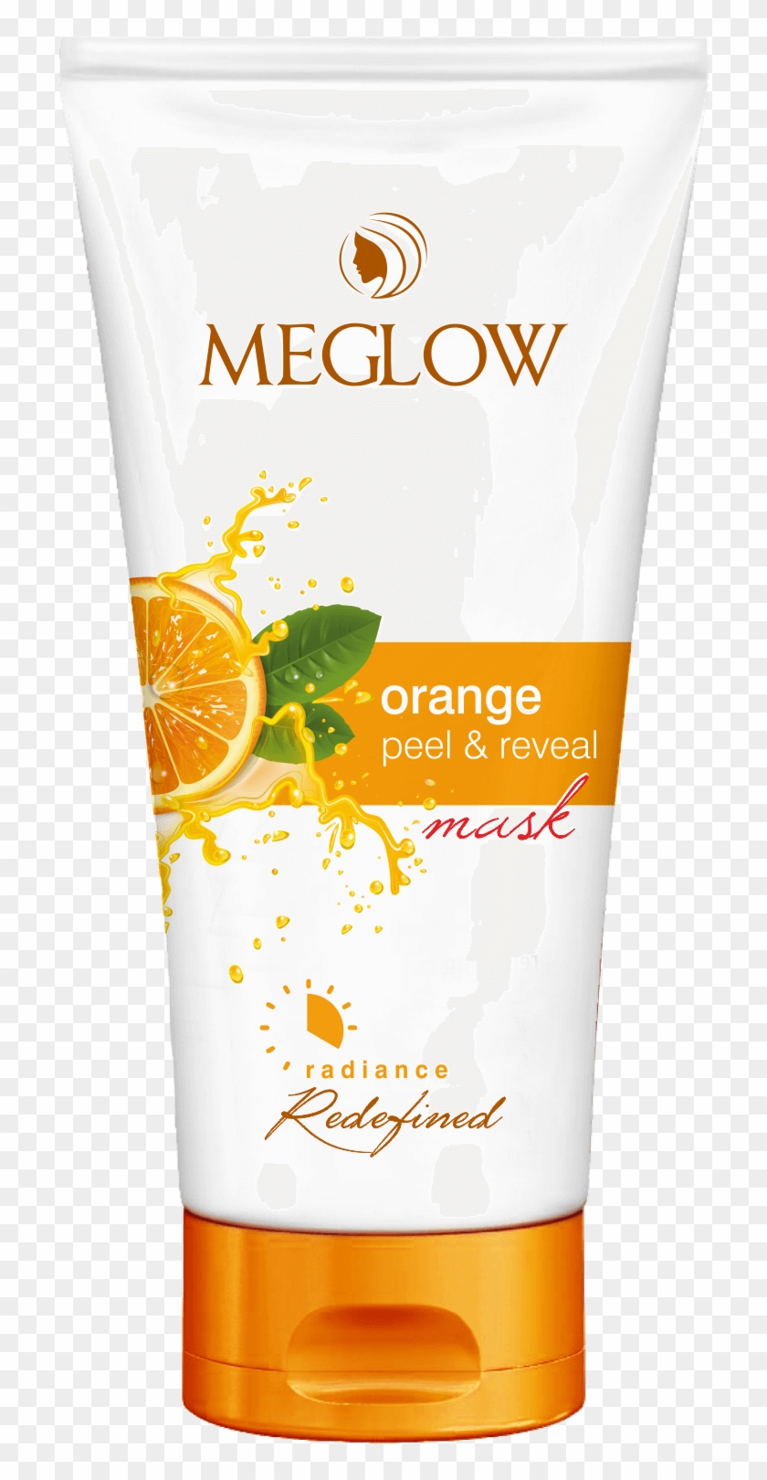 Meglow Orange Peel-off Mask Clipart #4863884