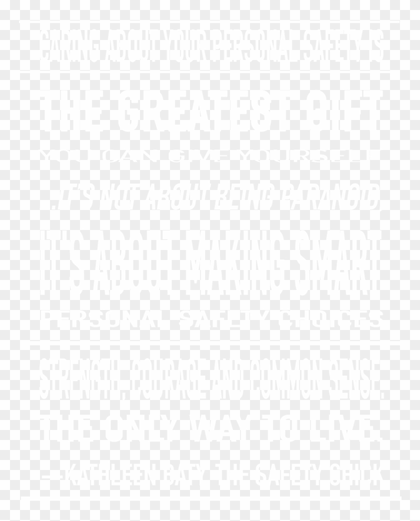 Kathleen Baty Is A Nationally Known Personal Safety - Poster Clipart #4863948