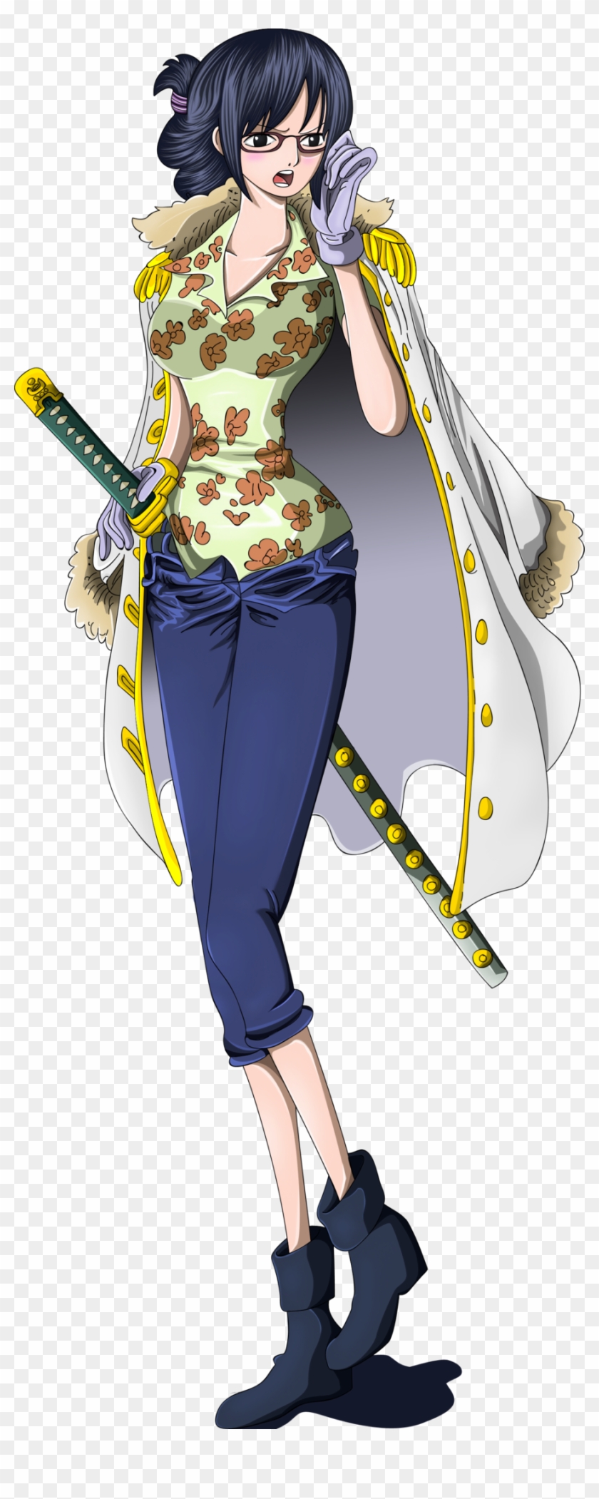 Pfft The Only Quot Tashigi One Piece Png Clipart Pikpng