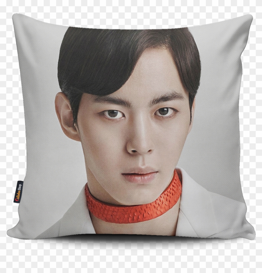 Vixx Hongbin Chanined Up Microfiber Square Cushion - Cushion Clipart #4864137