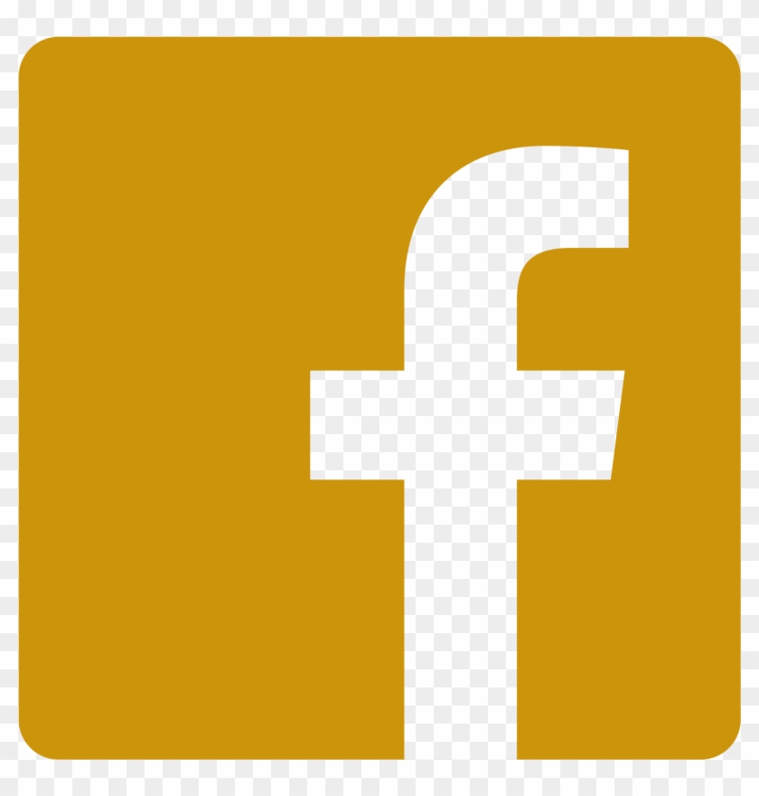 Fb Logo Gold Png Clipart