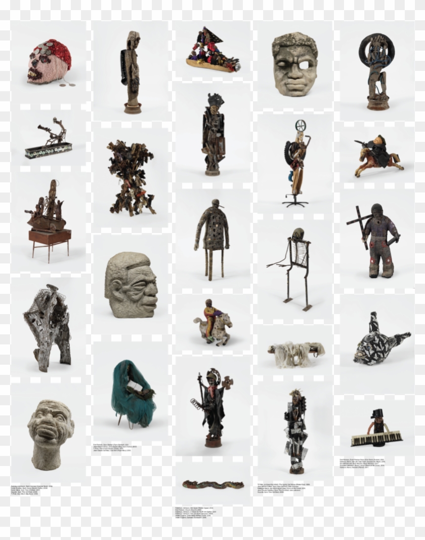 The Urban Artists Of Port Au Prince - Figurine Clipart #4864475