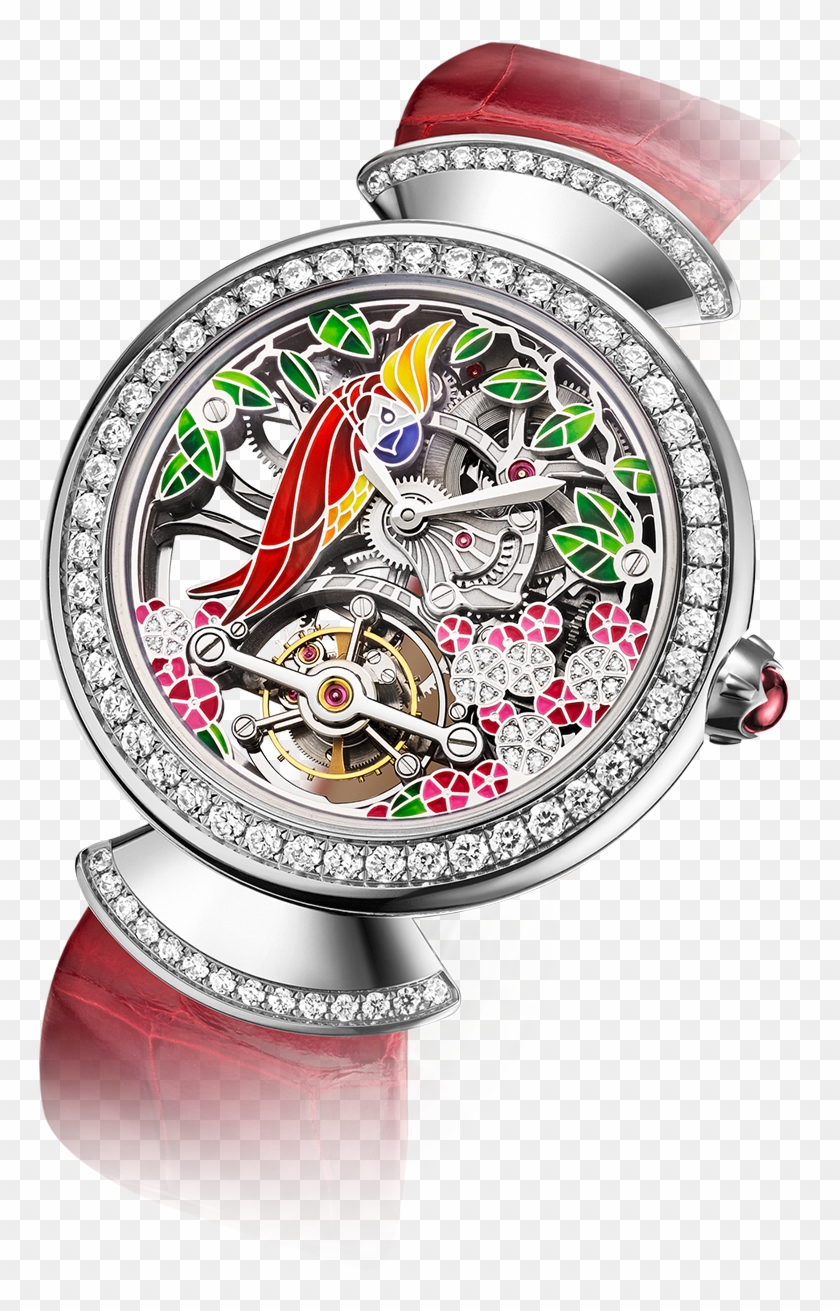 Divas' Dream Watch With 18kt White Gold Mechanical - Watch Clipart #4864588