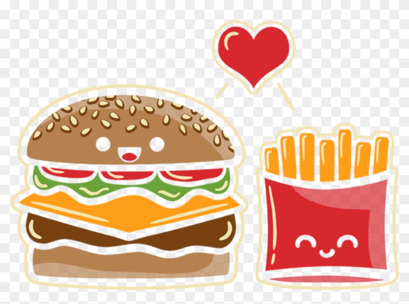 Graphic Transparent Library Burger Tee Fury Llc - French Fries Clipart