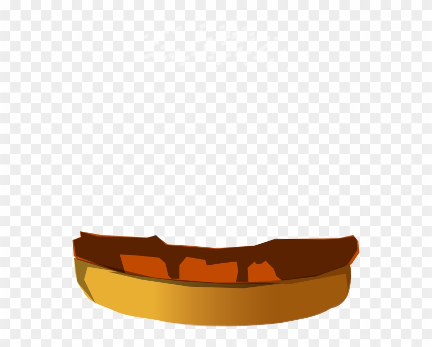 Bottom Of Hamburger Bun Clip Art - Png Download #4865009