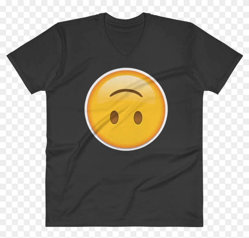 Men's Emoji V Neck - T-shirt Clipart #4865362