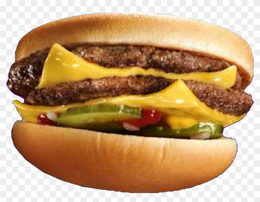 Down Double Cheeseburger - Upside Down Cheeseburger Clipart #4865598