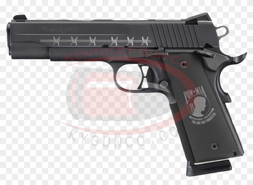 Sig 1911 Mia Pow Clipart #4865719
