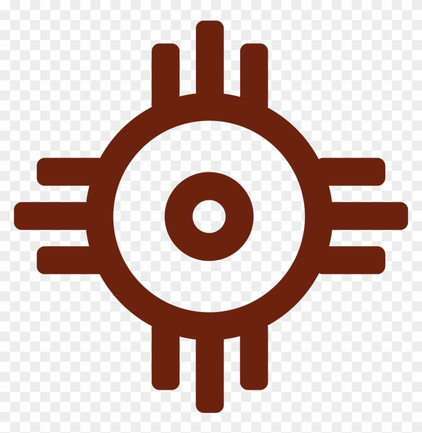 Vision - Sun Native American Symbol Clipart #4866029