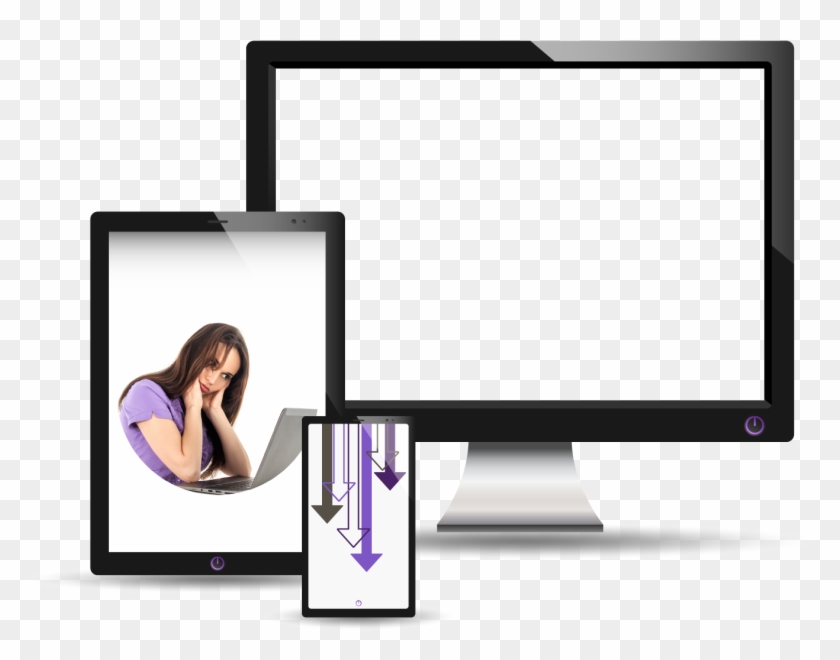 Devices - Led-backlit Lcd Display Clipart