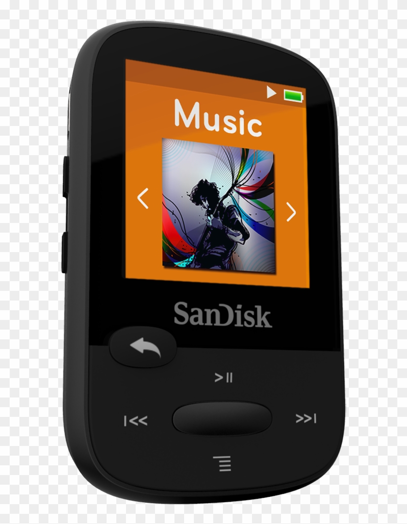 Amazon Clip Sandisk - Mp3 Player Target - Png Download