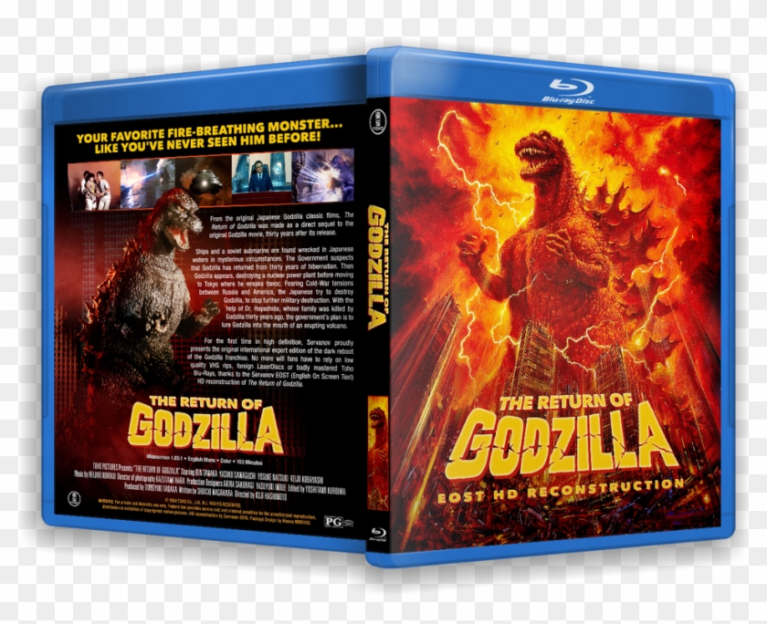 Head On Over To The Toho Kingdom Forums For More Info Godzilla 1984 Poster Clipart 4866737 Pikpng