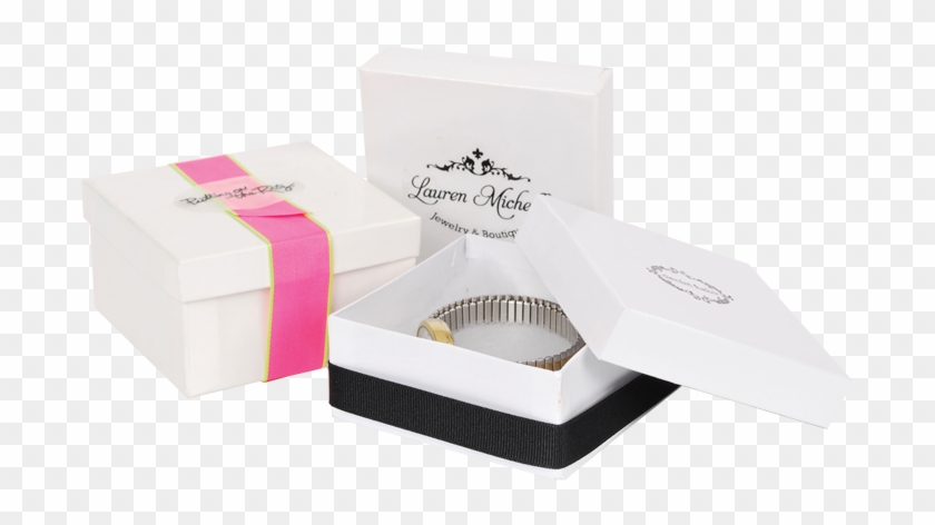 White Krome Jewelry Boxes - Box Clipart