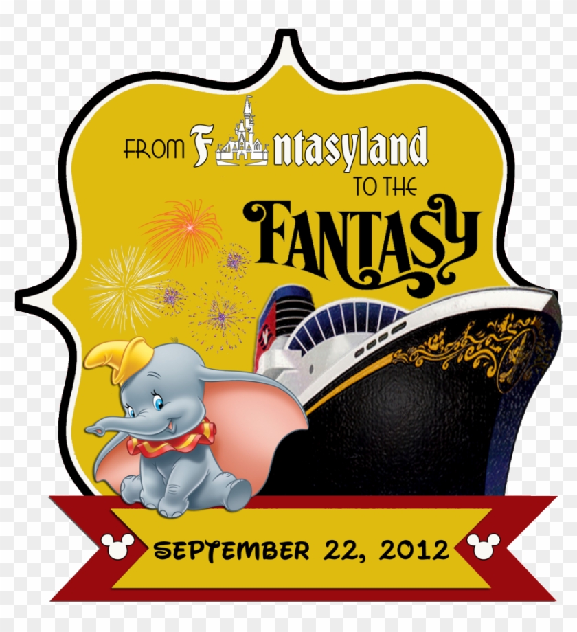 Disney Cruise Fantasy Logo - Disney Fantasy Cruise Free Clipart - Png Download #4867428