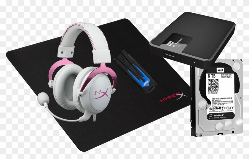 Win Western Digital 6tb Or 3tb Hdd, 32gb Usb And More - Headphones Clipart