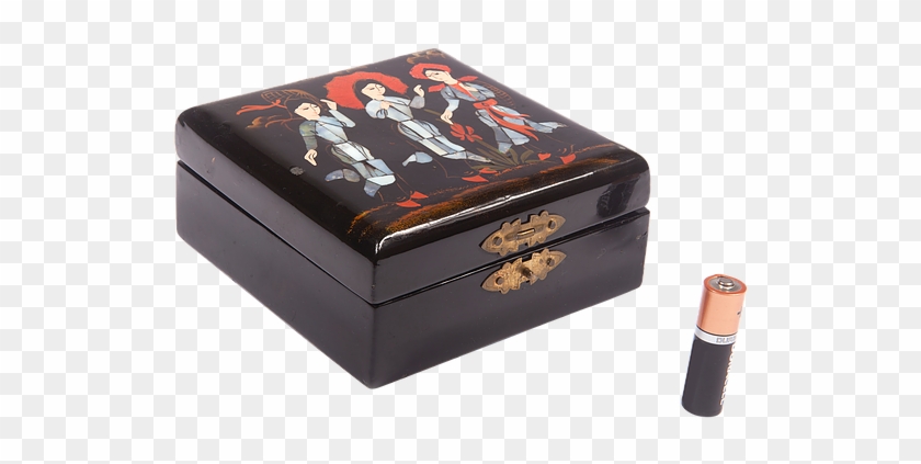 Elegant Japanese Jewelry Box - Box Clipart #4867704