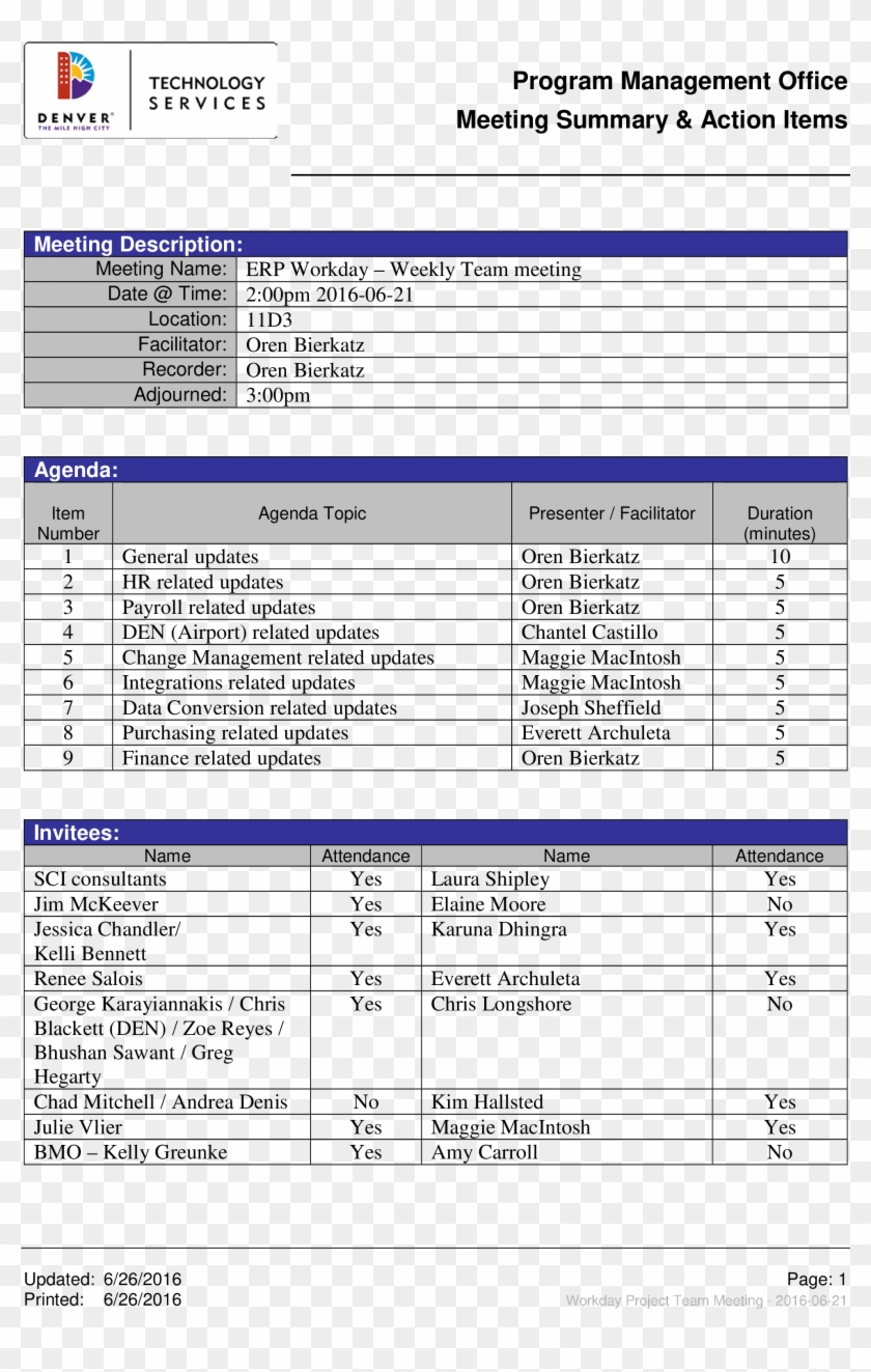 Daily Schedule Template Excel Download Business Meeting Meeting Action Items Template Clipart Pikpng