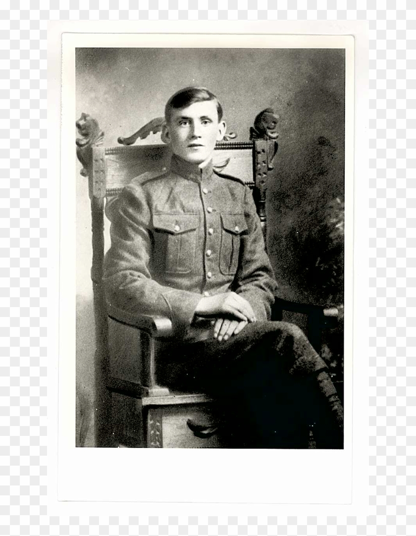 A Portrait Of Michael Joseph Dunne, Who Served In The - Canada Ww1 Michael Dunne Passchendaele Clipart