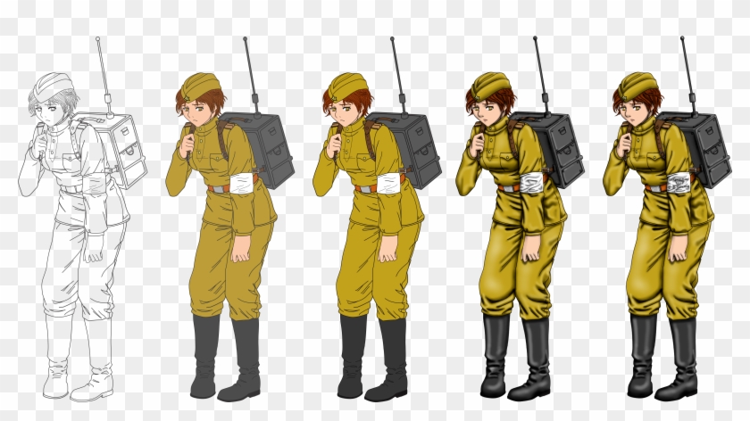 Military Clipart Soldier Ww1 - Soldier - Png Download