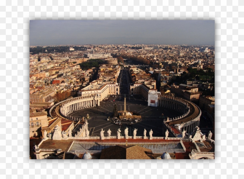 The Vatican City, View - Saint Peter's Square Clipart #4870097