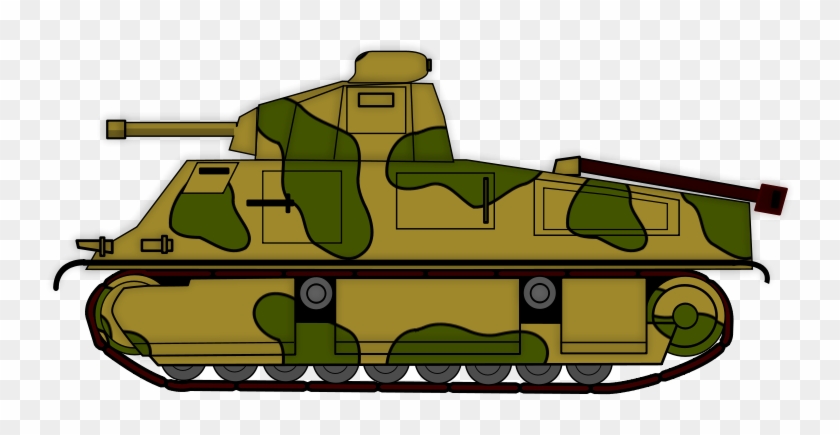 Soldiers Clipart Ww1 - Army Tank Clipart - Png Download #4870282