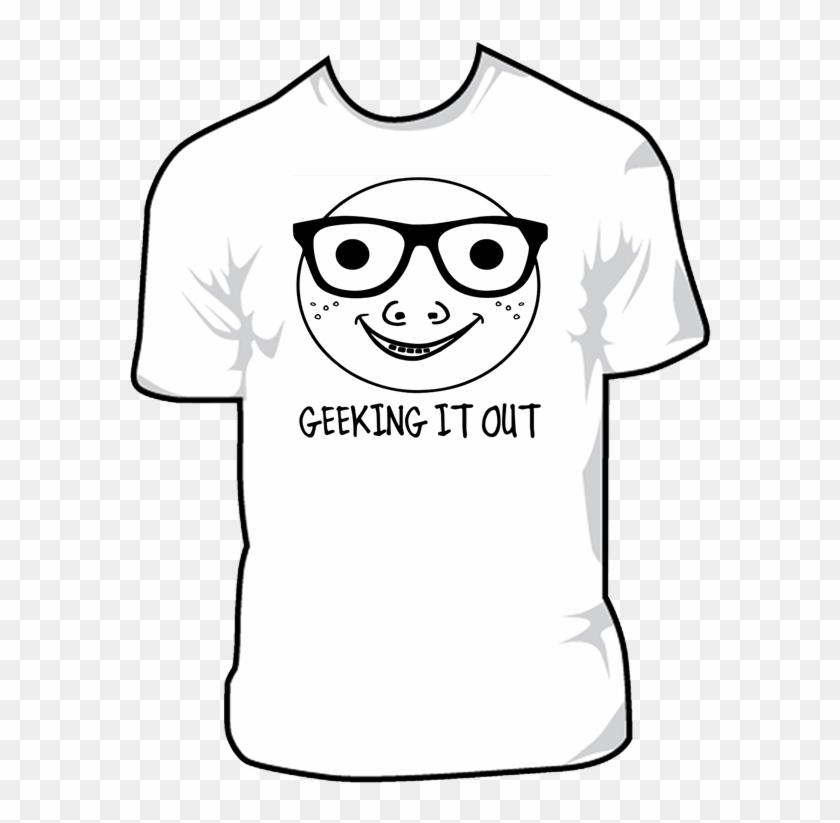 T Shirt Nerd Face - T Shirt Clipart