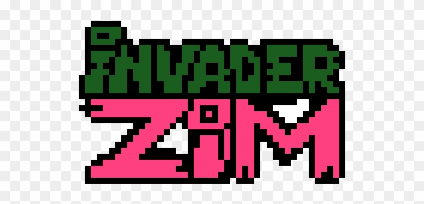 Invader Zim Logo - Graphic Design Clipart #4870689