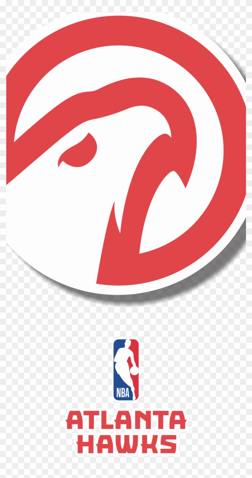 Atlanta Hawks Transparente , Png Download - Atlanta Hawks Clipart #4870989