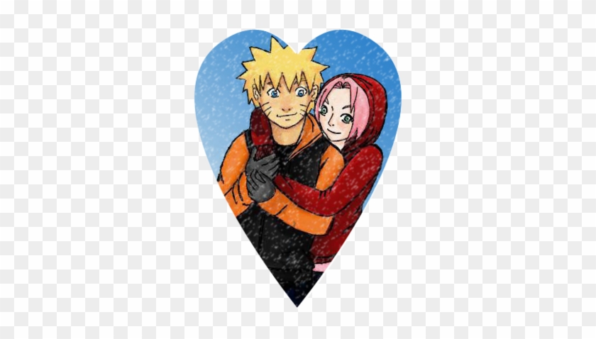 Narusaku Family Images Happy Valentines Day Sakura-chan - Cartoon Clipart #4871261
