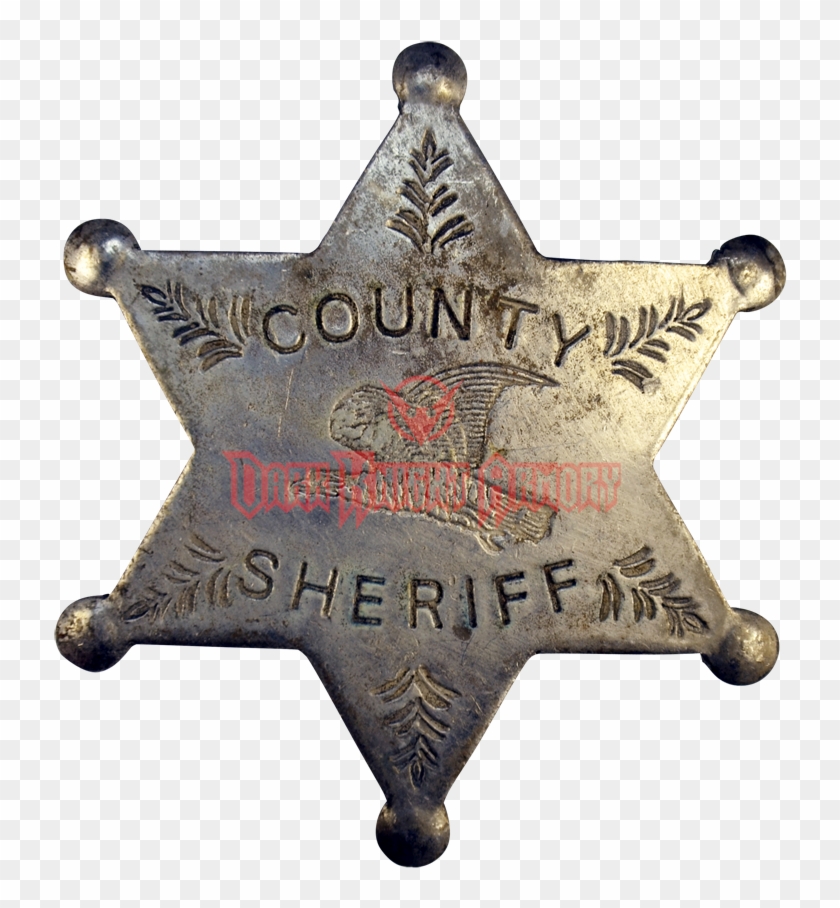 Sheriff Star - Badge Clipart