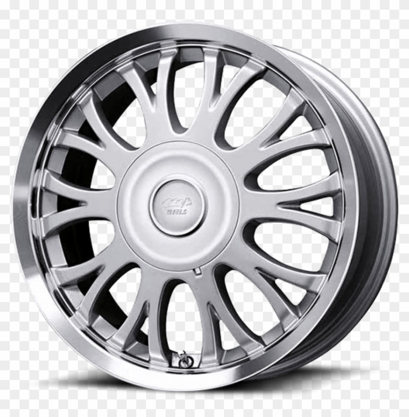 Wheel Mbm 01078 Silver Silver Machined Lip Machined - Mb Sprite Clipart #4871331