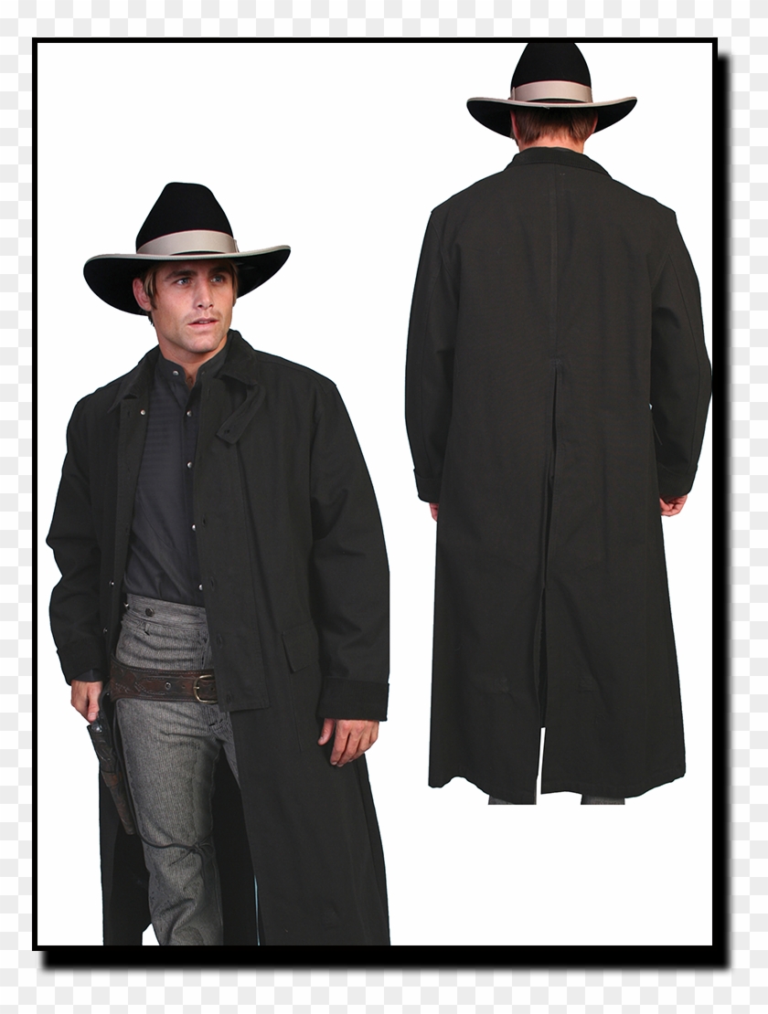Scully Old West Duster Coat - Duster Coat Clipart