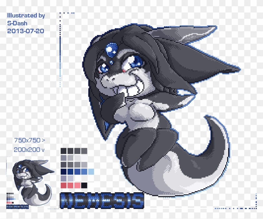 Nemesis Pixel - Cartoon Clipart