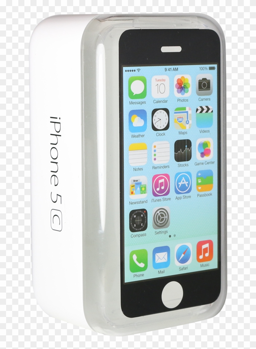 Used And Original Empty Mobile Phone Box For Iphone - Iphone 5c Clipart #4871558