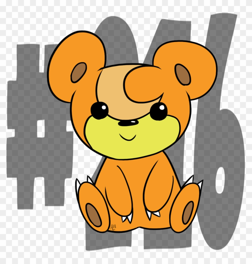 #teddiursa #pokemon #pokemonaday - Cartoon Clipart