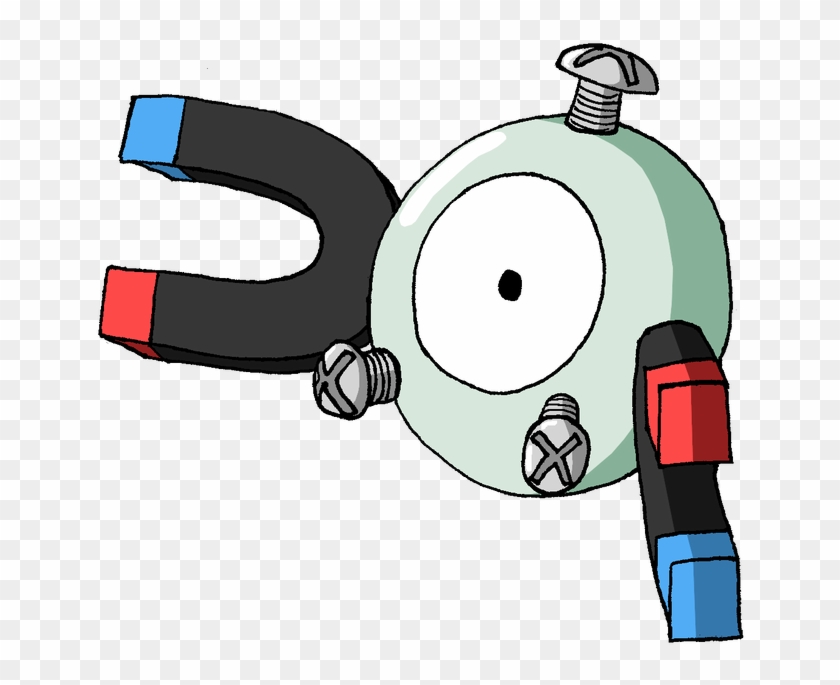Pokemon Magnemite Gym - Cartoon Clipart #4871607