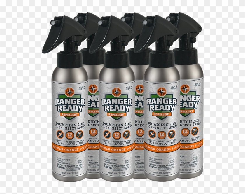 Ranger Orange Scent Picaridin Insect Repellent - Bottle Clipart #4871738