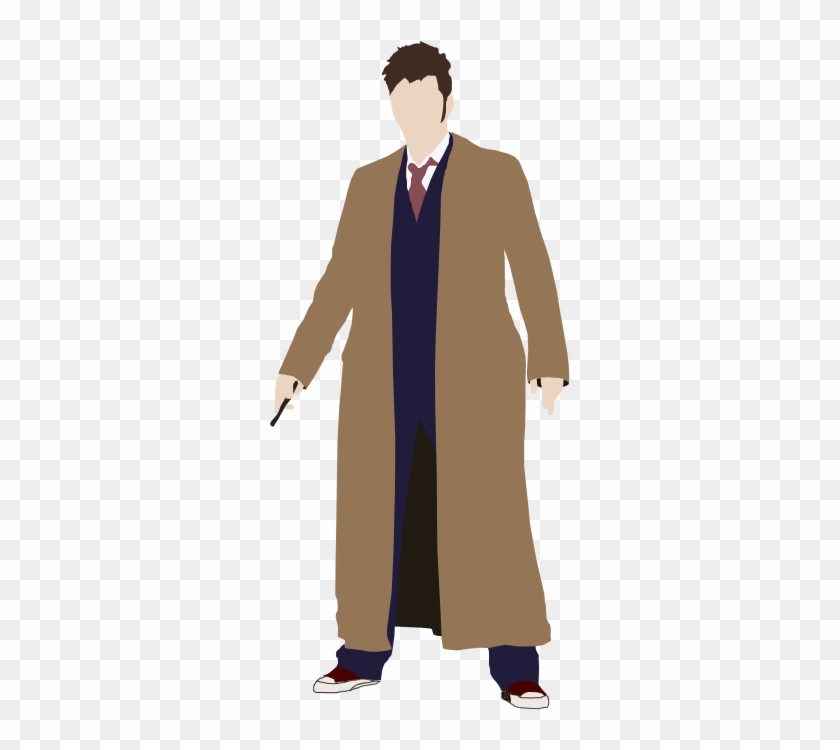 Tenth Doctor, Doctor, Eleventh Doctor, Standing, Shoulder - 10th Doctor Who Vector Clipart