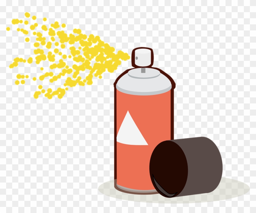 Bug Spray - Spray Paint Clipart - Png Download