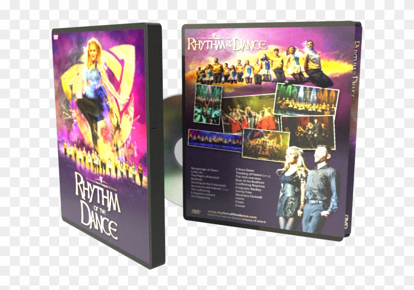 Rhythm Of The Dance Dvd - Flyer Clipart #4872389