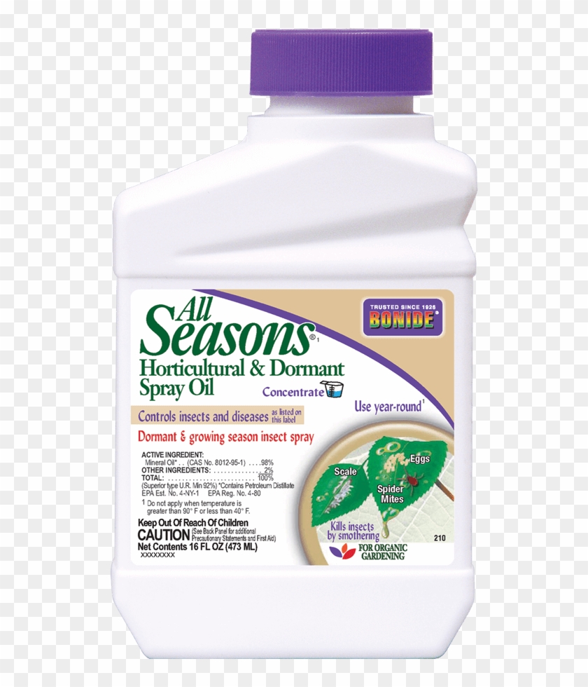 All Seasons Conc - Bonide All Seasons Horticultural Spray Oil Clipart #4872693