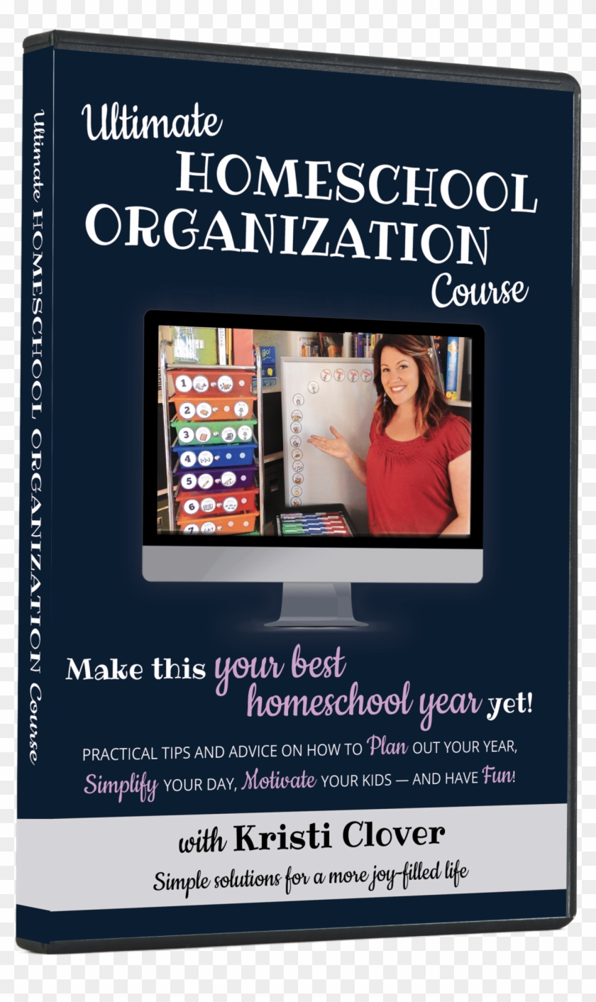 Ultimate Homeschool Organization Course Dvd - Poster Clipart #4872867