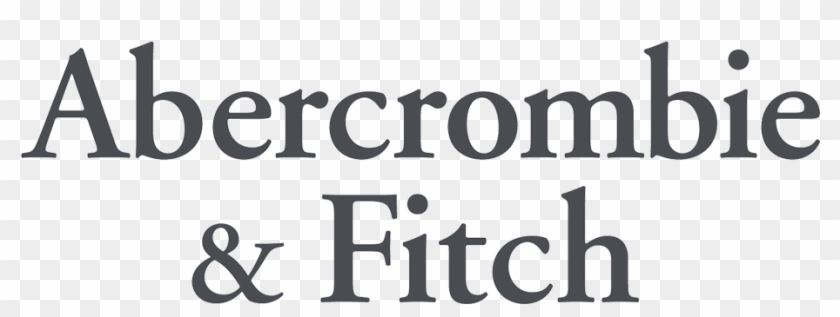 Abercombie And Fitch - Black-and-white Clipart