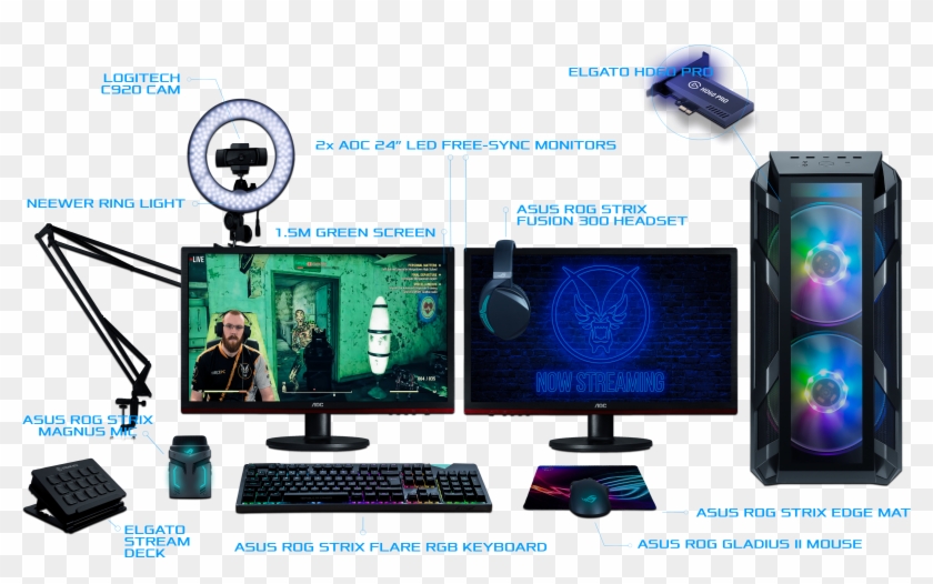 Evolution Elite Streaming Bundle - Output Device Clipart